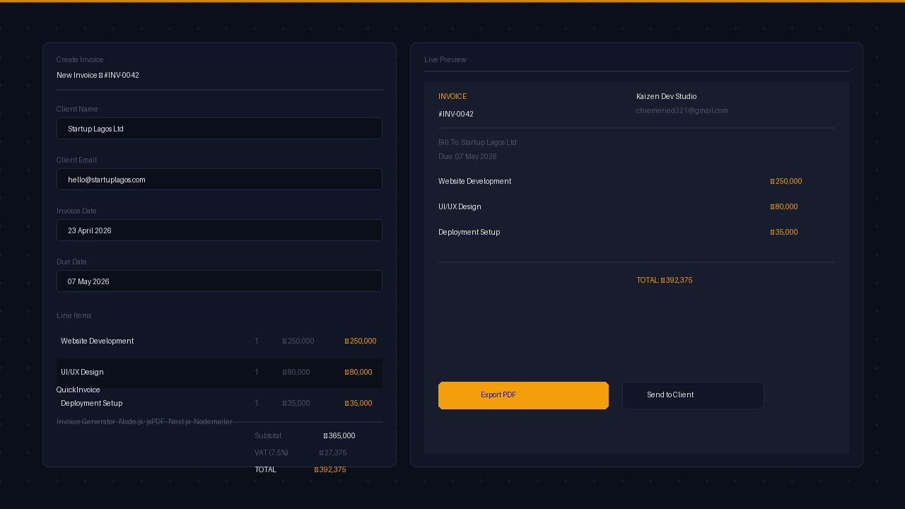 QuickInvoice